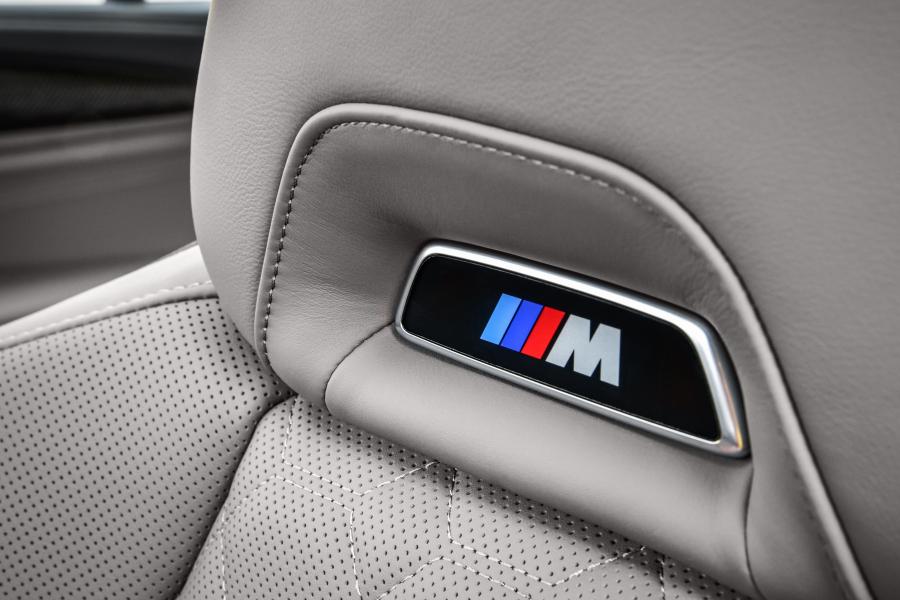 Детали интерьера BMW X4 M Competition (F98) 2019 года  (WW) (фото 40 из 109)